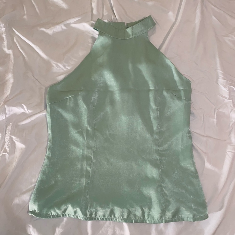 Never Worn Satin Nastygal Top!